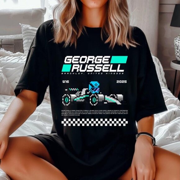 Other - George Russell 2025 Formula One George Russell Shirt, Russell F1 Swe